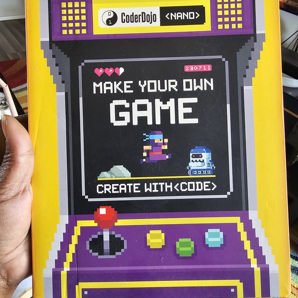 Coder Dojo Make Your Own Game Book